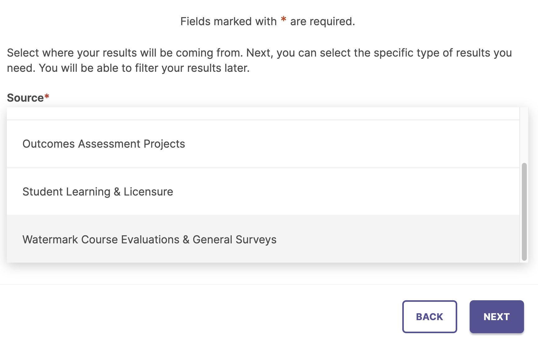 Course Evaluations & Surveys Watermark