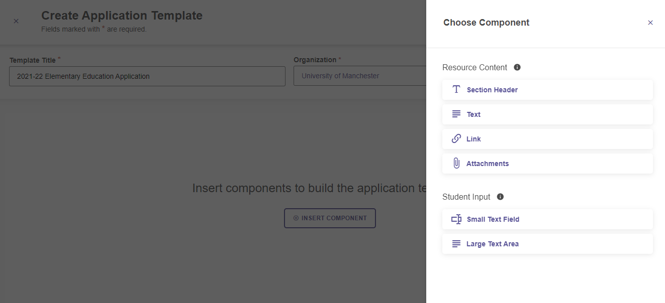 Creating Application Templates – Watermark