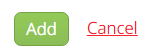An add  and cancel button.