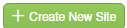 Create New Site button