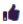 Icon showing thumbs up.