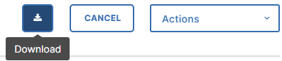 Download button highlighted for reference from within an individual submission