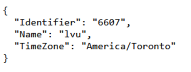 A code snippet for the Brightspace connection success response.