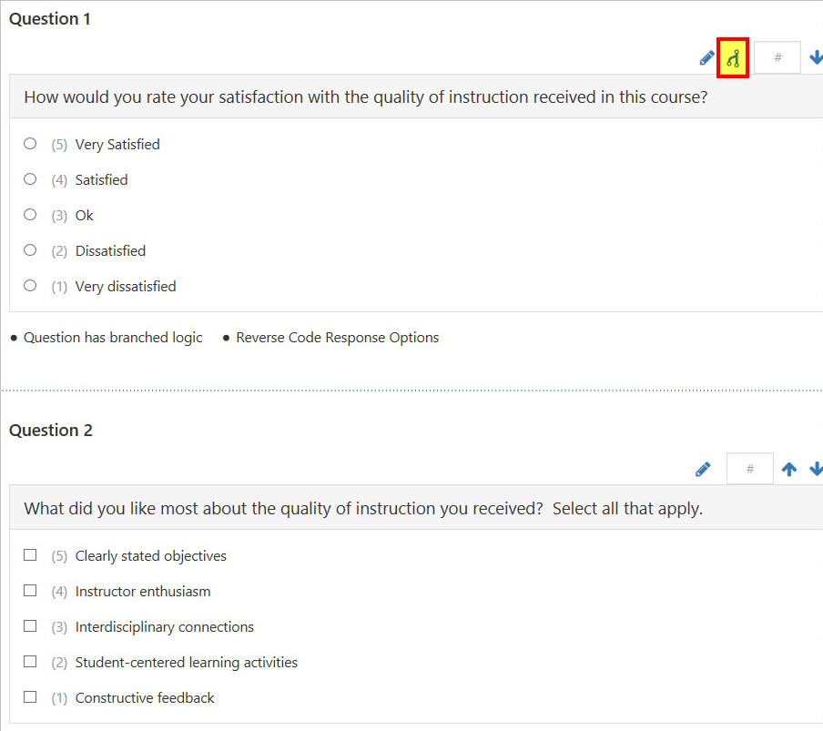 Branching Question Types – Watermark