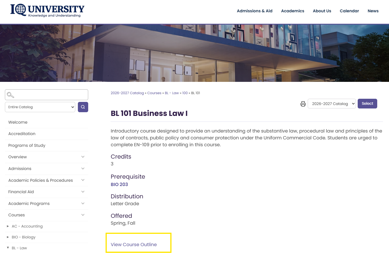 Example of course outline link on course pages in the catalog.png