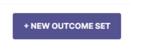 New Outcome Set icon.